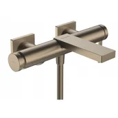 Baterie wannowe i prysznicowe - HANSGROHE 73420140 Tecturis E Jednouchwytowa bateria wannowa natynkowa Brąz Szczotkowany - miniaturka - grafika 1