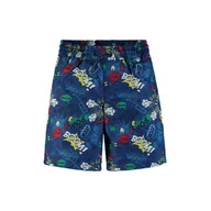 Spodenki damskie - Chłopięce szorty kąpielowe, wielokolorowy, rozmiar 104 - miniaturka - grafika 1