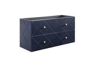 Comad ELEGANCE BLUE 82-120-C-2S Szafka podumywalkowa 120cm WAVE BLUE - Szafki łazienkowe - miniaturka - grafika 1