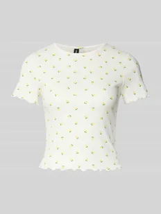 T-shirt o kroju regular fit z mieszanki bawełny model ‘HARRY’ - Koszulki i topy damskie - miniaturka - grafika 1