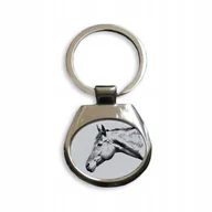 Breloki - Koń Quarter Horse Brelok ze zdjęciem i grawerem - miniaturka - grafika 1