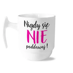 BGTech JOY KUBEK MATOWY 310ml NIGDY SIĘ NIE PODDAWAJ 471126 - Kubki - miniaturka - grafika 1