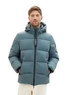 Kurtki męskie - TOM TAILOR Męska kurtka 1037350, 32506-Dusty Dark Teal, S, 32506 - Dusty Dark Teal, S - miniaturka - grafika 1