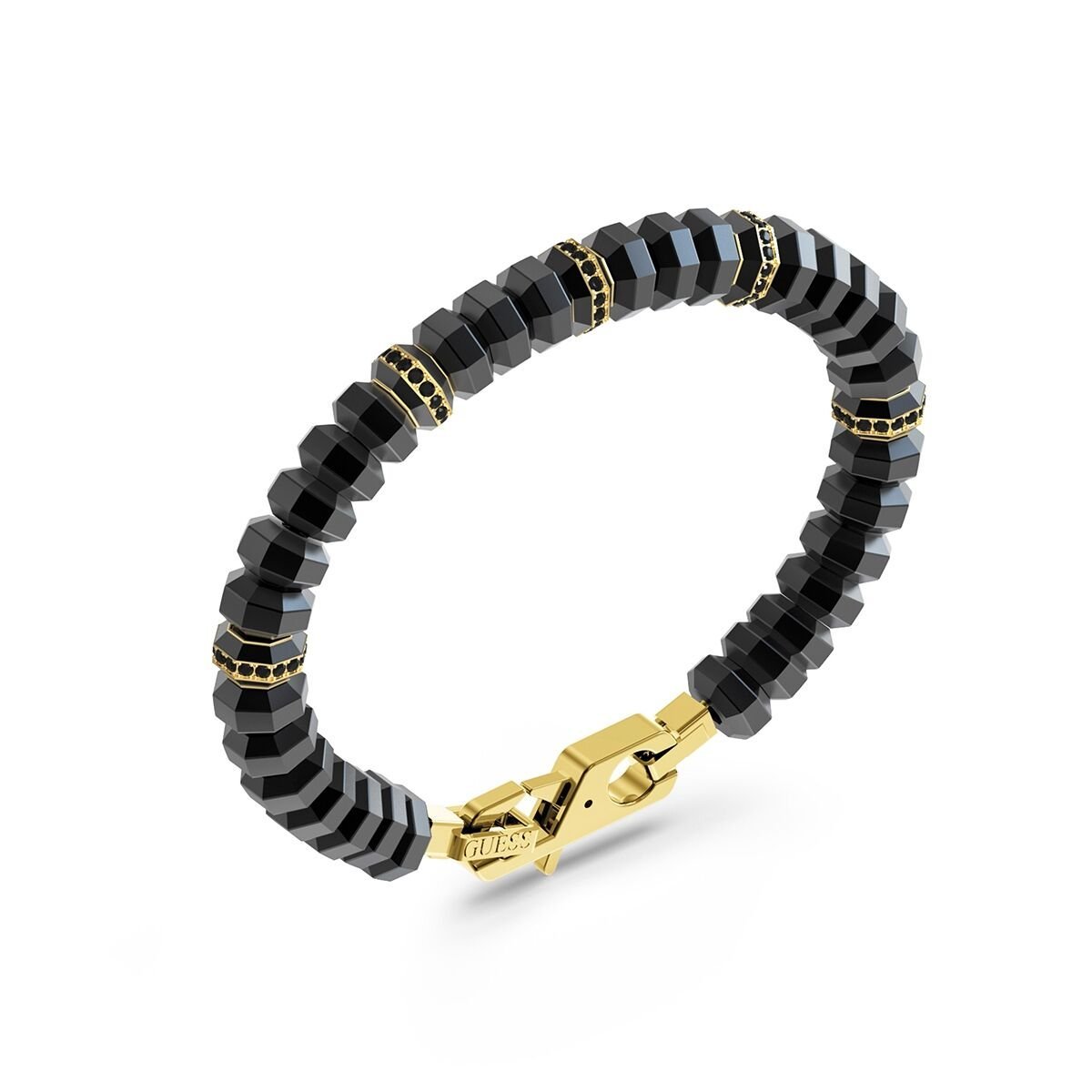 Bransoletka Męska Guess JUMB05087JWYGS Czarny