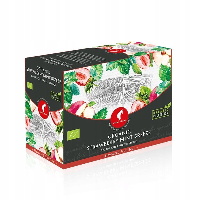 Julius Meinl Bio Strawberry Mint herbata organiczn