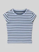 Koszulki dla dziewczynek - T-shirt o kroju slim fit z mieszanki bawełny - miniaturka - grafika 1