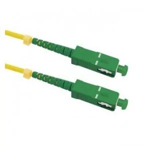 Qoltec Patchcord Światłowodowy SC/APC - SC/APC SM 9/125 G652D 2m 54282 - Patchcordy - miniaturka - grafika 2