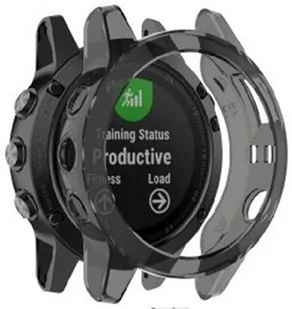 Silikonowe Etui Do Garmin Fenix 5 - Akcesoria do pulsometrów i zegarków sportowych - miniaturka - grafika 1
