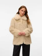 Kurtki damskie - Vero Moda Kurtka przejściowa w kolorze beżowym - miniaturka - grafika 1
