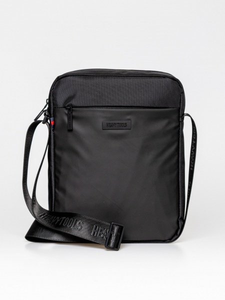 HEAVY TOOLS MĘSKA TORBA TOREBKA NA RAMIĘ ECTOR25 BLACK
