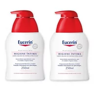 Płyny do higieny intymnej - Płyn do higieny intymnej Eucerin Set Intimate Hygiene Wash Protection Fluid 2x250 ml (4005800039201) - miniaturka - grafika 1