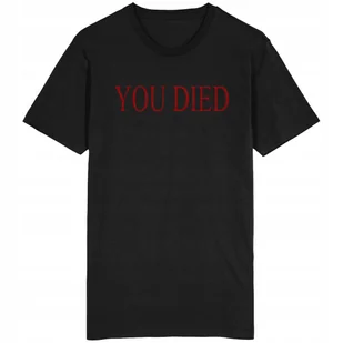 Koszulka You Died Dark Souls Dla Gracza Gra Gamer - Koszulki męskie - miniaturka - grafika 1