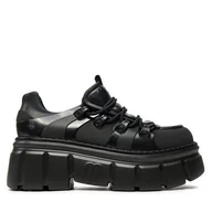 Glany damskie - Glany Melissa Rebel Ad 35829 Czarny - miniaturka - grafika 1