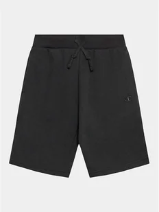 Champion Szorty sportowe 306348 Czarny Regular Fit - Spodenki damskie - miniaturka - grafika 1
