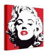 Obrazy i zdjęcia na płótnie - Marilyn Monroe Red - obraz na płótnie - miniaturka - grafika 1