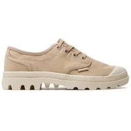 Trampki damskie - Buty Palladium Pampa Oxford 92351-298-M beżowy - miniaturka - grafika 1
