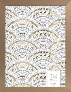 FF Ramka zdjęcia Sanremo 21 x 30 cm złota RA-14341 - Ramki na zdjęcia - miniaturka - grafika 1