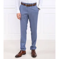 Spodnie męskie - BOSS Wełniane spodnie H-Genius-MM-224 | Slim Fit - miniaturka - grafika 1