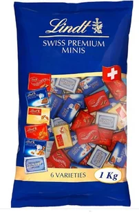 LINDT Swiss Premium Minis czekoladki 150 szt 1 kg - Bombonierki i czekoladki - miniaturka - grafika 1