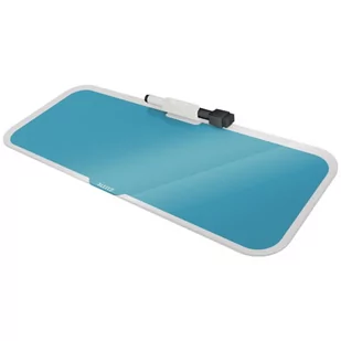 Leitz Tablica suchościeralna szklana 15x38x6 COSY na biurko pozioma niebieska morska /52690061/ ES1497-1 - Tablice i flipcharty - miniaturka - grafika 3