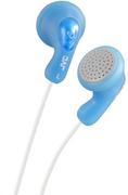 Zestawy głośnomówiące - JVC Gumy In Ear Wired Blue - miniaturka - grafika 1