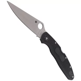 Nóż składany Spyderco Police 4 Lightweight Black Plain (C07PBK4) - Noże - miniaturka - grafika 4