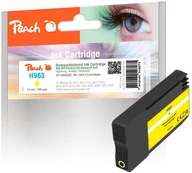 Tusze zamienniki - Peach Patrone HP Nr.963 3JA25AE yellow OEM reset ink leve remanufactured PI300-1024 - miniaturka - grafika 1