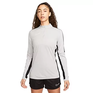 Nike Soccer Drill Top W Nk Df Acd23 Dril Top, Wolf Grey/Black/White, DR1354-012, S - Koszulki i topy damskie - miniaturka - grafika 1