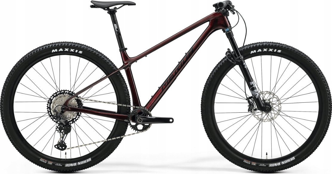 Dviratis Merida Big.Nine XT III1 burgundy redblack-L Dydis: L