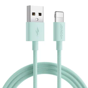Joyroom kabel przewód USB - Lightning do ładowania / transmisji danych 1m zielony (S-1030M13) - Kable USB - miniaturka - grafika 1