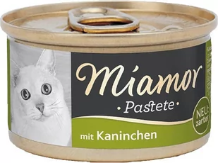 Miamor Pastete królik 85g puszka - Mokra karma dla kotów - miniaturka - grafika 1