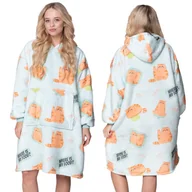 Bluzy damskie - KOC BLUZA Oversize Ciepła Gruba KOCOBLUZA 2w1 XXL KOTY Futrzak [KB-W27] - miniaturka - grafika 1
