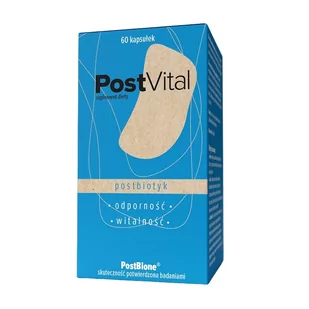 PostVital 60 Kapsułek - Włosy, skóra, paznokcie - miniaturka - grafika 1