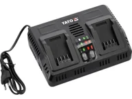 Ładowarki do elektronarzędzi - Podwójna ładowarka Yato 18V (2,4-4,5A) YT-828501 - miniaturka - grafika 1