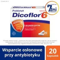 Układ pokarmowy - Dicoflor 6,   20 kapsułek  (nowy skład) - miniaturka - grafika 1