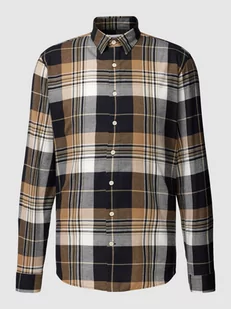 Koszula casualowa o kroju slim fit ze wzorem w kratę - Koszule męskie - miniaturka - grafika 1
