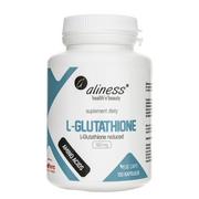 Suplementy naturalne - MedicaLine L-Glutathione 500mg 100 kaps Aliness L Glutation L Glutathione reduced MC102 - miniaturka - grafika 1