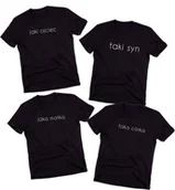 Gadżety dla niej i dla niego - Zestaw koszulek dla rodziny - miniaturka - grafika 1