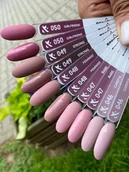 Lakiery hybrydowe - Lakier hybrydowy F.O.X gel-polish gold Spectrum 046, 7 ml - miniaturka - grafika 1