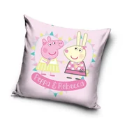 Poszewki na poduszki - Poszewka na poduszkę jasiek 40x40 (Świnka Peppa) - miniaturka - grafika 1