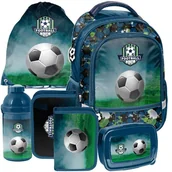 Zestawy szkolne - ZESTAW szkolny Plecak Tornister Football Club Piłka Nożna 5 Elementów - miniaturka - grafika 1