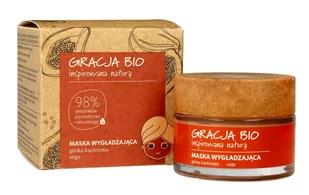 Miraculum Gracja Bio Maska wygładzająca glinka kaolinowa 50ml - Maseczki do twarzy - miniaturka - grafika 1