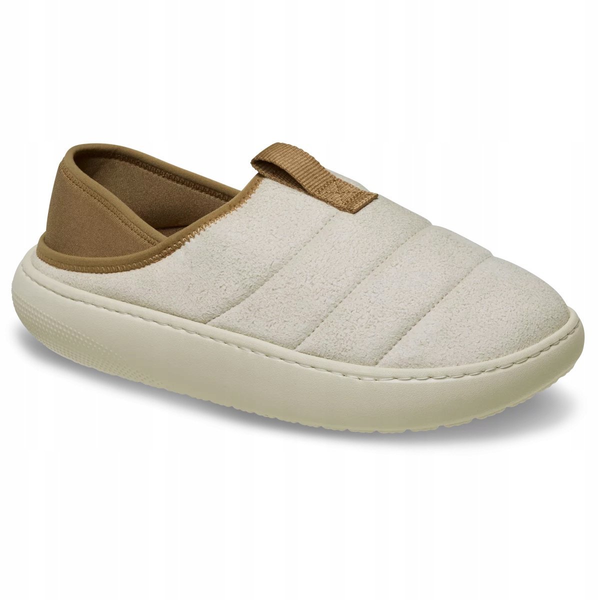 Crocs Damskie Kapcie Pantofle Domowe Ciepłe Classic Suede Moc 37-38