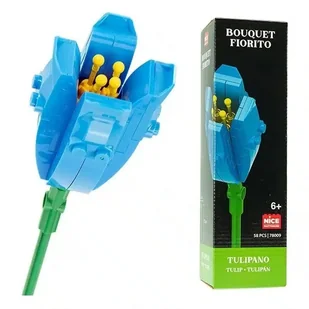 NICE KWIATY Z KLOCKÓW TULIPAN - Klocki - miniaturka - grafika 1