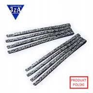 Ozdoby do włosów - Wsuwki do włosów Srebrne Brokatowe Szerokie - miniaturka - grafika 1