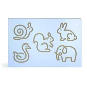 Zabawki kreatywne - VIGA Panel wymienny zwierzęta V50864 - miniaturka - grafika 1