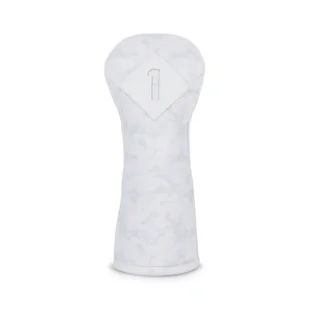 Pokrowiec na główkę kija golfowego Titleist Leather & Performance white camo - Golf - miniaturka - grafika 1