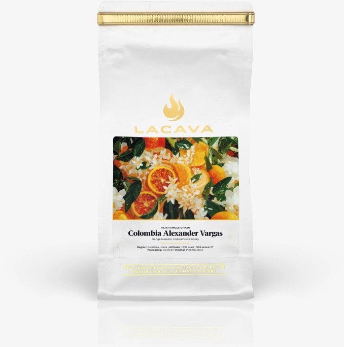 Kawa ziarnista LACAVA SPECIALTY COFFEE ROASTERY Kawa ziarnista LaCava Colombia Alexander Vargas 250g