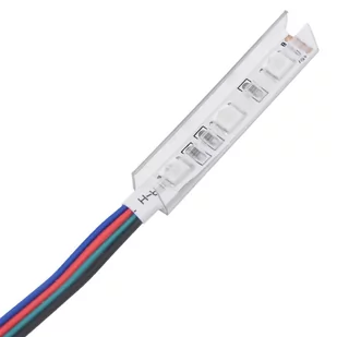 Lumarko Szafka pod TV z LED, brązowy dąb, 120x30x35,5 cm - Szafki RTV - miniaturka - grafika 13