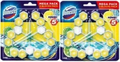 Środki do WC - Domestos Power 5 Lime Kostka Toaletowa 6x55g - miniaturka - grafika 1